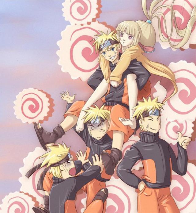 Naruto bunshin and Shion-cama